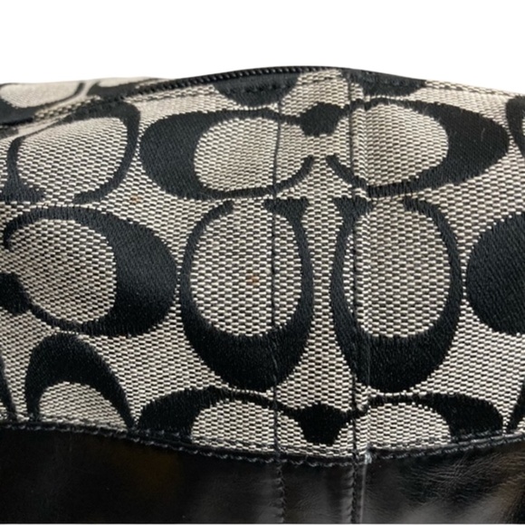 Coach 41642 RARE Y2K legacy collation black signature mini bag - Picture 13 of 13